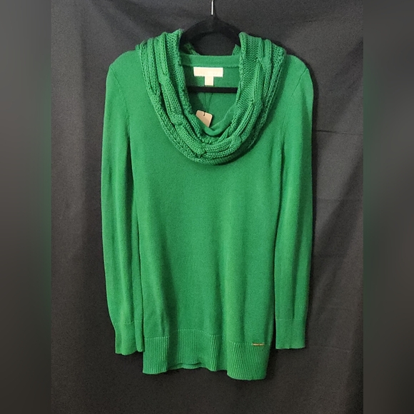 Michael Kors Convertible Cowl Neck Tunic Sweater Size S - Picture 14 of 16